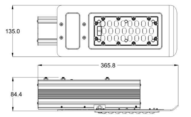 led street light LDM 30W CCT